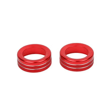 For 2006-2010 Jeep Grand Cherokee Audio Control Knob Trim Ring（2 pcs） RT-TCZ