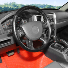 For 2006-2010 Jeep Grand Cherokee & 2007-2012 Liberty Carbon Fiber Steering Wheel Trim Cover （4 pcs） RT-TCZ