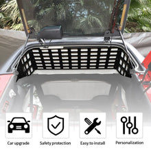 For 2007-18 Jeep Wrangler JKU 4Door Aluminum Alloy Car Rear Trunk Side Storage Hanging Expand Rack RT-TCZ