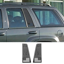 For 2007-2009 Jeep Grand Cherokee Rear Window Pillar Posts Trim Cover（2 pcs） RT-TCZ