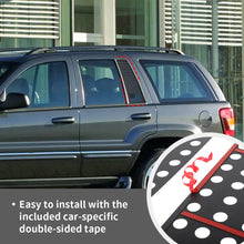 For 2007-2009 Jeep Grand Cherokee Rear Window Pillar Posts Trim Cover（2 pcs） RT-TCZ