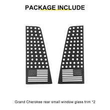 For 2007-2009 Jeep Grand Cherokee Rear Window Pillar Posts Trim Cover（2 pcs） RT-TCZ
