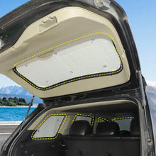 For 2007-2010 Jeep Grand Cherokee Full Set Window Sunshade Sunscreen Visor UV Protection Sunshade（8 pcs） RT-TCZ