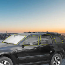 For 2007-2010 Jeep Grand Cherokee Full Set Window Sunshade Sunscreen Visor UV Protection Sunshade（8 pcs） RT-TCZ