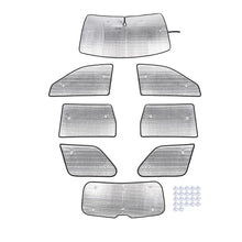 For 2007-2010 Jeep Grand Cherokee Full Set Window Sunshade Sunscreen Visor UV Protection Sunshade（8 pcs） RT-TCZ