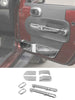 For 2007-2010 Jeep Wrangler JK 2 Door 8X Door Interior Trim Kit Decor Cover RT-TCZ