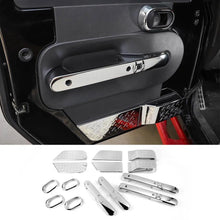 For 2007-2010 Jeep Wrangler JK 2 Door 8X Door Interior Trim Kit Decor Cover RT-TCZ