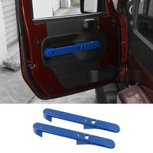 For 2007-2010 Jeep Wrangler JK 2 Door Interior Door Armrest Handle Cover Trim Decor RT-TCZ