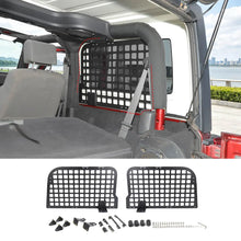 For 2007-2010 Jeep Wrangler JK 2 Door Rear Trunk Side Storage Rack（2 pcs） RT-TCZ