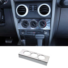 For 2007-2010 Jeep Wrangler JK Air Condition Vent Frame Cover Trim Dash Board ABS Central Ring Bezel RT-TCZ
