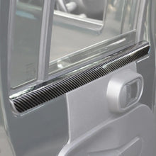 For 2007-2010 Jeep Wrangler JK Carbon Fiber Interior Window Decor Strips Cover Trim RT-TCZ