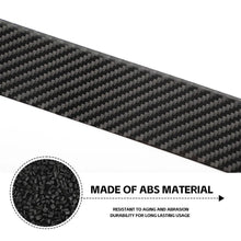 For 2007-2010 Jeep Wrangler JK Carbon Fiber Interior Window Decor Strips Cover Trim RT-TCZ