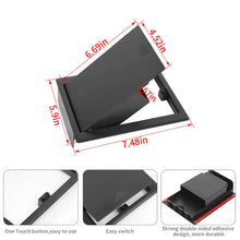 For 2007-2010 Jeep Wrangler JK Center Console Armrest Box Storage Box Car Storage Accessories RT-TCZ