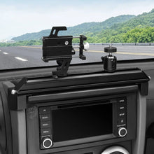 For 2007-2010 Jeep Wrangler JK Center Console Dash Phone & Action Camera Holder Slider Mount Bracket RT-TCZ
