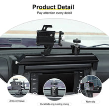 For 2007-2010 Jeep Wrangler JK Center Console Dash Phone & Action Camera Holder Slider Mount Bracket RT-TCZ
