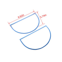 For 2007-2010 Jeep Wrangler JK Dashboard Lower Speaker Cover Trim Decor RT-TCZ
