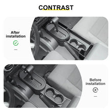 For 2007-2010 Jeep Wrangler JK Interior Center Console Gear Shift Cup Holder Storage Box (3 pcs) RT-TCZ
