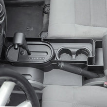 For 2007-2010 Jeep Wrangler JK Interior Center Console Gear Shift Cup Holder Storage Box (3 pcs) RT-TCZ