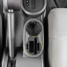 For 2007-2010 Jeep Wrangler JK Interior Multifunction Cup Holder Storage Box Accessories RT-TCZ