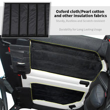 For 2007-2010 Jeep Wrangler JK Interior Rear Window Roof Heat Insulation Cotton (6 pcs) RT-TCZ