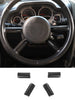 For 2007-2010 Jeep Wrangler JK JKU 2 Door & 4 Door Steering Wheel Cover Trim RT-TCZ