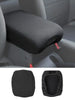 For 2007-2010 Jeep Wrangler JK JKU Center Console Cover Armrest Pad Cover, Black RT-TCZ