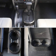 For 2007-2010 Jeep Wrangler JK JKU Gear Shift Panel Trim Cover Front & Rear Cup Holder Trim Cover RT-TCZ