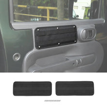 For 2007-2010 Jeep Wrangler JK JKU Inner Front Door Pocket Storage Tactical Hanging Board RT-TCZ