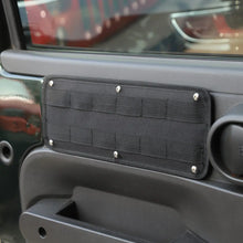 For 2007-2010 Jeep Wrangler JK JKU Inner Front Door Pocket Storage Tactical Hanging Board RT-TCZ