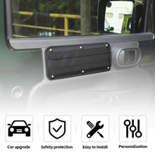 For 2007-2010 Jeep Wrangler JK JKU Inner Front Door Pocket Storage Tactical Hanging Board RT-TCZ