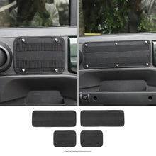 For 2007-2010 Jeep Wrangler JK JKU Inner Front Door Pocket Storage Tactical Hanging Board RT-TCZ