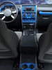 For 2007-2010 Jeep Wrangler JK JKU Interior Cover Trim Full Set Available Separately Blue RT-TCZ