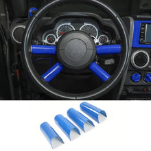 For 2007-2010 Jeep Wrangler JK JKU Interior Cover Trim Full Set Available Separately Blue RT-TCZ