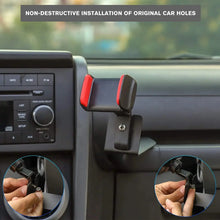 For 2007-2010 Jeep Wrangler JK JKU Multi-Functional JK Phone Holder, 2 in 1 Phone & Walkie Talkie Bracket RT-TCZ