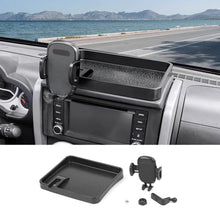 For 2007-2010 Jeep Wrangler JK JKU Phone Holder Mount, Dash Tray Storage Box Dashboard Organizer RT-TCZ