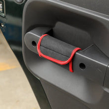 For 2007-2010 Jeep Wrangler JK Red Interior Door Handle Neoprene Cover Accessories（4 pcs） RT-TCZ