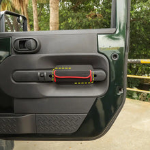 For 2007-2010 Jeep Wrangler JK Red Interior Door Handle Neoprene Cover Accessories（4 pcs） RT-TCZ