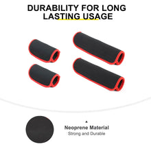 For 2007-2010 Jeep Wrangler JK Red Interior Door Handle Neoprene Cover Accessories（4 pcs） RT-TCZ