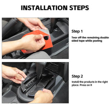For 2007-2010 Jeep Wrangler JK Soft Carbon Fiber Console Gear Shift Panel Cover Trim RT-TCZ