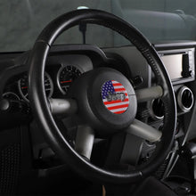 For 2007-2010 Jeep Wrangler JK Steering Wheel Center Trim Decal Sticker US Flag RT-TCZ