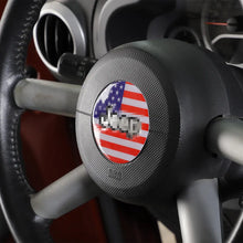 For 2007-2010 Jeep Wrangler JK Steering Wheel Center Trim Decal Sticker US Flag RT-TCZ