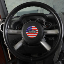 For 2007-2010 Jeep Wrangler JK Steering Wheel Center Trim Decal Sticker US Flag RT-TCZ