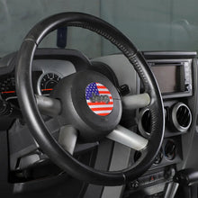 For 2007-2010 Jeep Wrangler JK Steering Wheel Center Trim Decal Sticker US Flag RT-TCZ