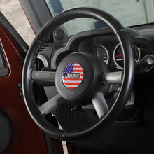 For 2007-2010 Jeep Wrangler JK Steering Wheel Center Trim Decal Sticker US Flag RT-TCZ