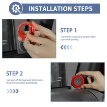 For 2007-2014 Jeep Wrangler JK A-pillar/Car Roof Horn Trim Ring Cover Car Interior Accessories RT-TCZ