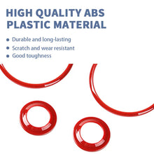 For 2007-2014 Jeep Wrangler JK A-pillar/Car Roof Horn Trim Ring Cover Car Interior Accessories RT-TCZ