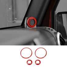 For 2007-2014 Jeep Wrangler JK A-pillar/Car Roof Horn Trim Ring Cover Car Interior Accessories RT-TCZ