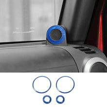 For 2007-2014 Jeep Wrangler JK A-pillar/Car Roof Horn Trim Ring Cover Car Interior Accessories RT-TCZ