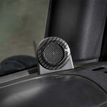 For 2007-2014 Jeep Wrangler JK JKU A-Pillar Speaker Ring Cover Trim RT-TCZ