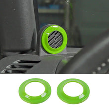 For 2007-2014 Jeep Wrangler JK JKU A-Pillar Speaker Ring Cover Trim RT-TCZ